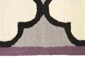Multicolored Trellis 5X8 Hand-Tufted Modern Rug