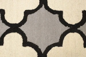 Multicolored Trellis 5X8 Hand-Tufted Modern Rug
