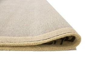 Cream Brown Floral 5X8 Hand-Tufted Modern Rug