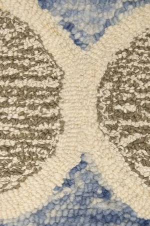 Multicolored Trellis 5X8 Hand-Tufted Modern Rug