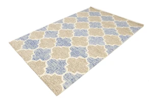 Multicolored Trellis 5X8 Hand-Tufted Modern Rug