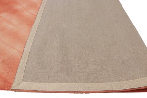 Coral Tie-Dye 5X8 Hand-Tufted Modern Rug