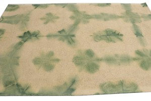Green Tie-Dye 5X8 Hand-Tufted Modern Rug