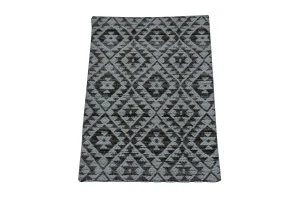 Multicolored Geometric 2X3 Hand-Tufted Modern Rug