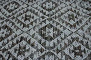 Multicolored Geometric 2X3 Hand-Tufted Modern Rug