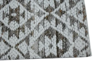 Multicolored Geometric 2X3 Hand-Tufted Modern Rug