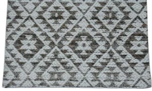 Multicolored Geometric 2X3 Hand-Tufted Modern Rug