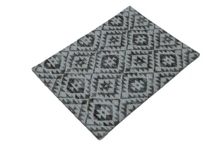 Multicolored Geometric 2X3 Hand-Tufted Modern Rug