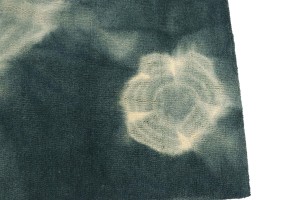 Hunter Green Tie-Dye 5X8 Hand-Tufted Modern Rug
