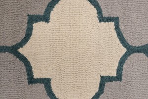 Multicolored Trellis 5X8 Hand-Tufted Modern Rug