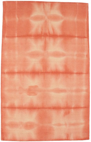 Coral Tie-Dye 5X8 Hand-Tufted Modern Rug
