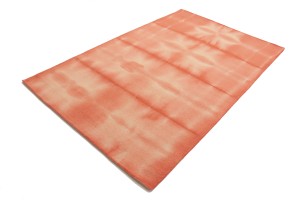 Coral Tie-Dye 5X8 Hand-Tufted Modern Rug