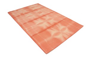 Coral Tie-Dye 5X8 Hand-Tufted Modern Rug