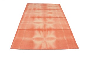 Coral Tie-Dye 5X8 Hand-Tufted Modern Rug