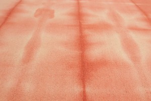 Coral Tie-Dye 5X8 Hand-Tufted Modern Rug