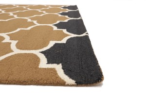 Multicolored Trellis 5X8 Hand-Tufted Modern Rug