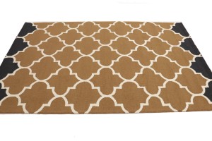 Multicolored Trellis 5X8 Hand-Tufted Modern Rug