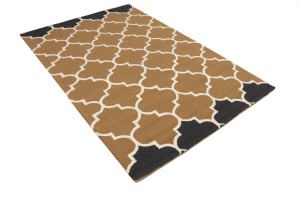 Multicolored Trellis 5X8 Hand-Tufted Modern Rug