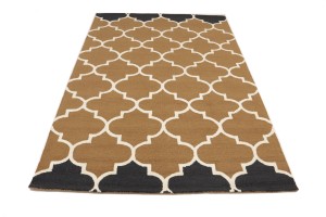 Multicolored Trellis 5X8 Hand-Tufted Modern Rug