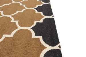 Multicolored Trellis 5X8 Hand-Tufted Modern Rug
