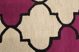 Multicolored Trellis 5X8 Hand-Tufted Modern Rug