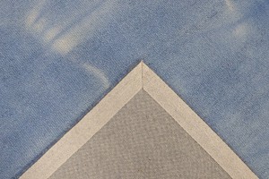 Blue Tie-Dye 5X8 Hand-Tufted Modern Rug
