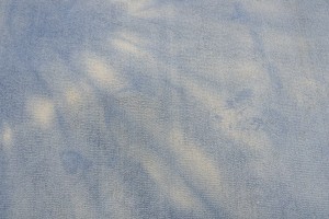 Blue Tie-Dye 5X8 Hand-Tufted Modern Rug