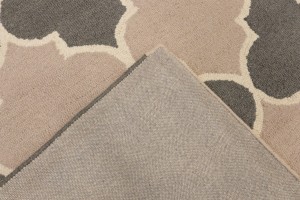 Multicolored Trellis 5X8 Hand-Tufted Modern Rug