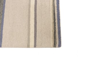 Multicolored Stripes 5X8 Hand-Tufted Modern Rug