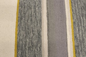Multicolored Stripes 5X8 Hand-Tufted Modern Rug