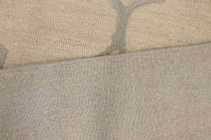 Cream Trellis 5X8 Hand-Tufted Modern Rug