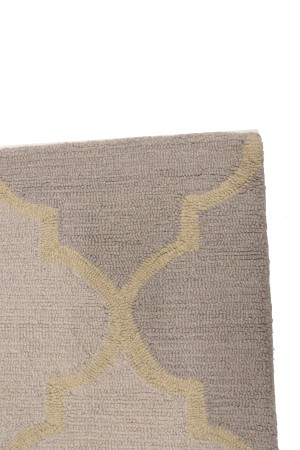 Multicolored Trellis 5X8 Hand-Tufted Modern Rug