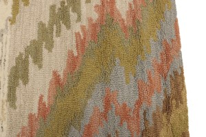 Multicolored Abstract 5X8 Hand-Tufted Modern Rug