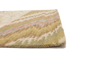 Multicolored Abstract 5X8 Hand-Tufted Modern Rug