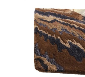 Multicolored Abstract 5X8 Hand-Tufted Modern Rug