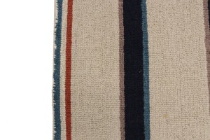 Multicolored Stripes 5X8 Hand-Tufted Modern Rug