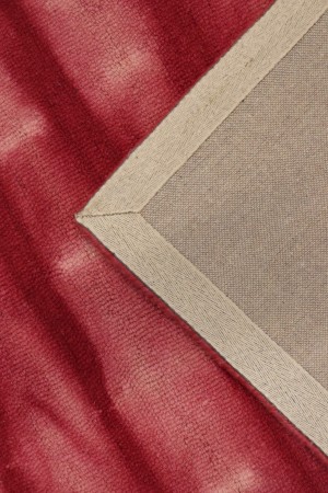 Fuchsia Tie-Dye 5X8 Hand-Tufted Modern Rug