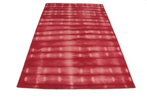 Fuchsia Tie-Dye 5X8 Hand-Tufted Modern Rug