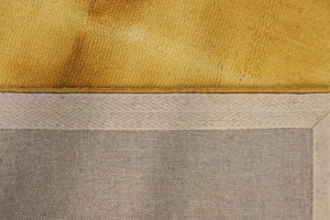 Gold Tie-Dye 5X8 Hand-Tufted Modern Rug
