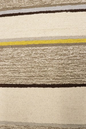 Multicolored Stripes 5X8 Hand-Tufted Modern Rug