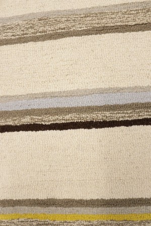Multicolored Stripes 5X8 Hand-Tufted Modern Rug