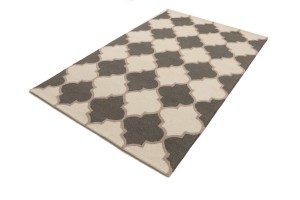 Multicolored Trellis 5X8 Hand-Tufted Modern Rug
