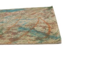 Multicolored Abstract 5X8 Hand-Tufted Modern Rug