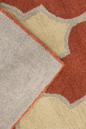 Multicolored Trellis 5X8 Hand-Tufted Modern Rug