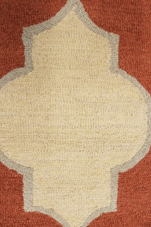Multicolored Trellis 5X8 Hand-Tufted Modern Rug
