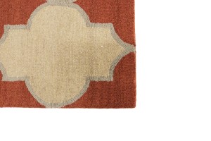 Multicolored Trellis 5X8 Hand-Tufted Modern Rug