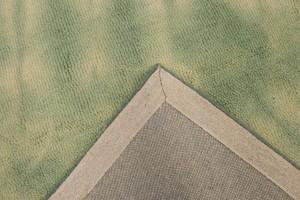 Green Tie-Dye 5X8 Hand-Tufted Modern Rug