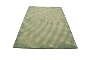 Green Tie-Dye 5X8 Hand-Tufted Modern Rug