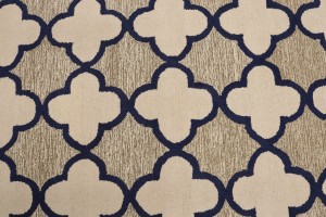 Multicolored Trellis 5X8 Hand-Tufted Modern Rug