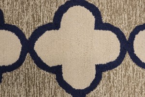 Multicolored Trellis 5X8 Hand-Tufted Modern Rug